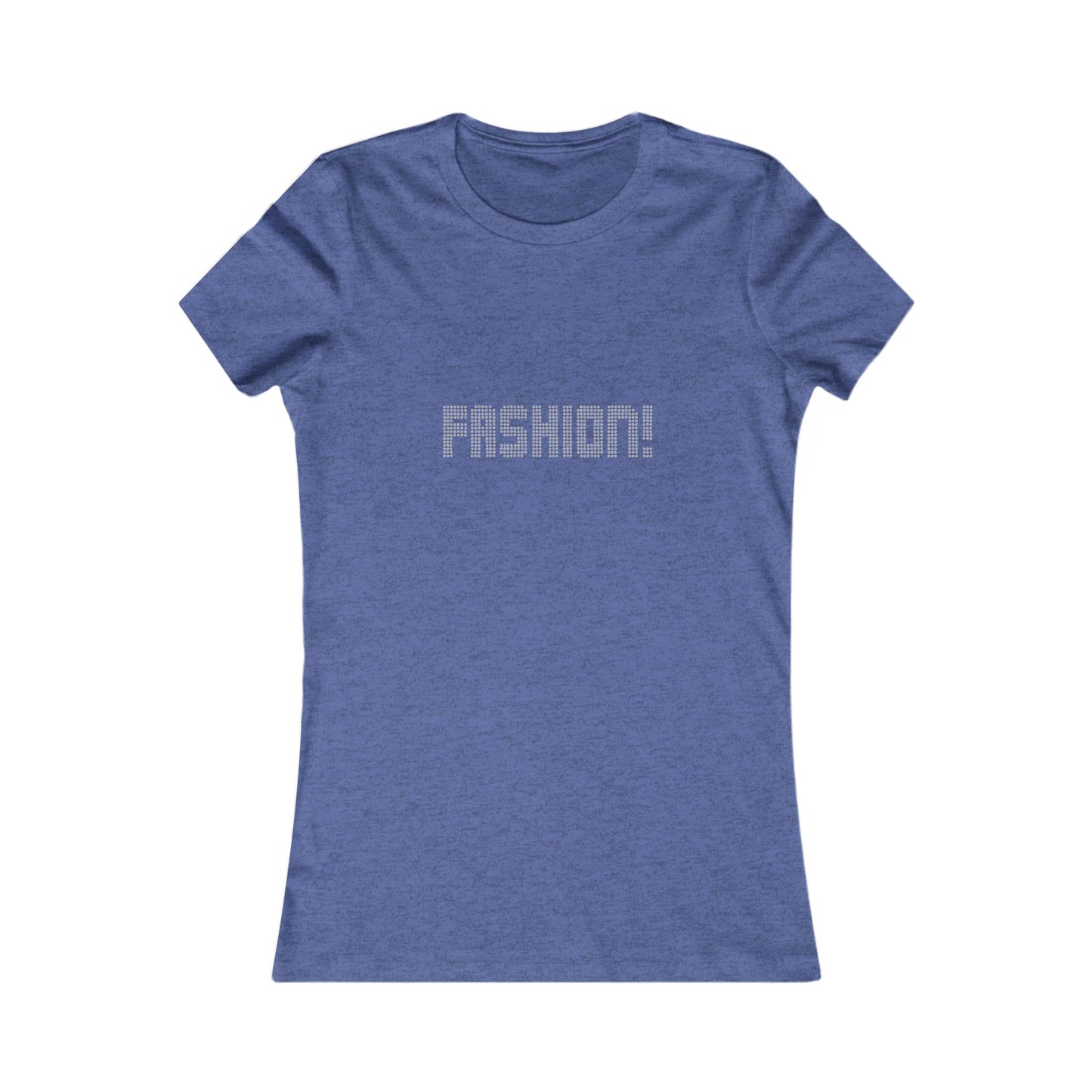 FASHION! — Psych Faux Rhinestones Women's Tee (Dark)