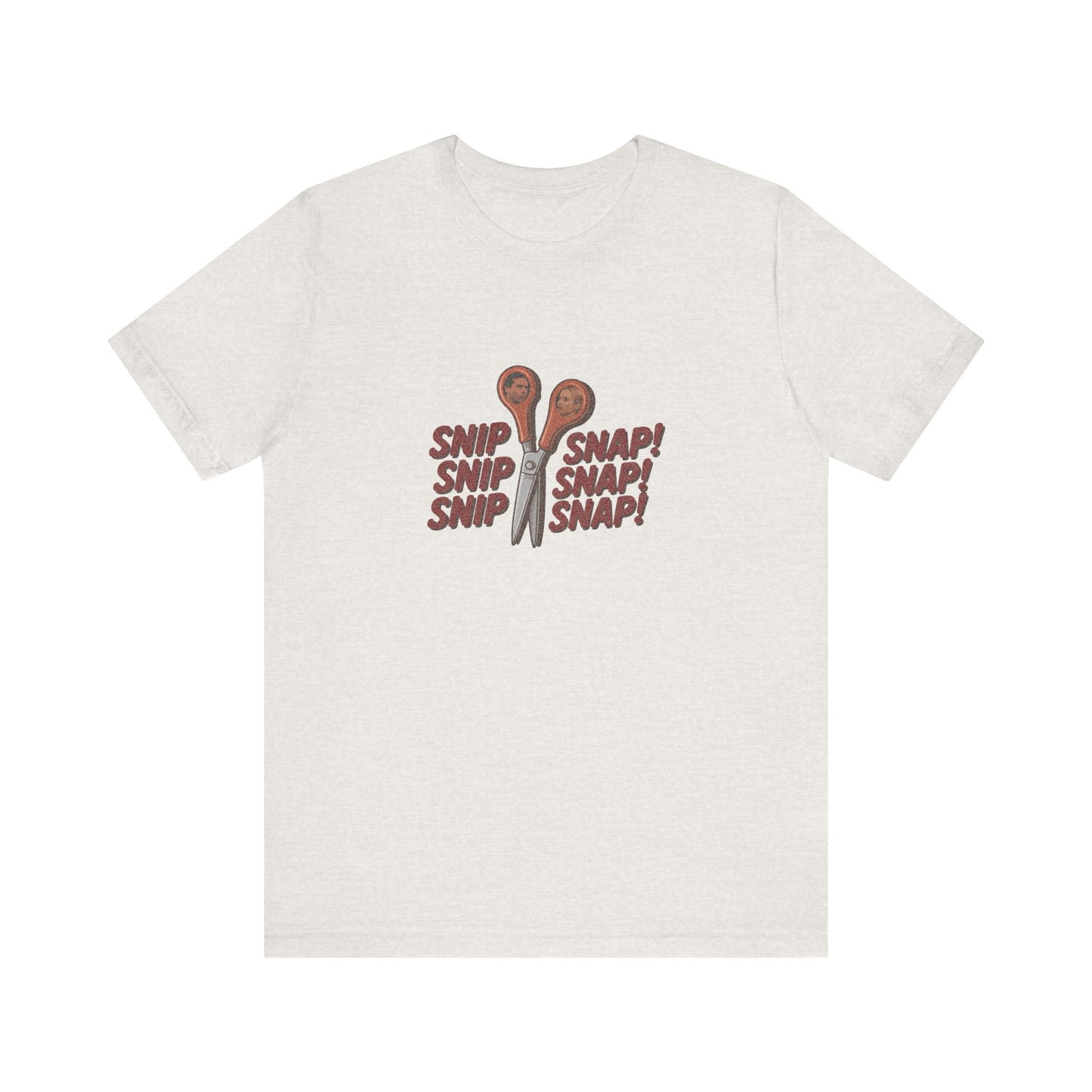 Snip Snap! — Michael Scott Vasectomy Retro Tee (Light)
