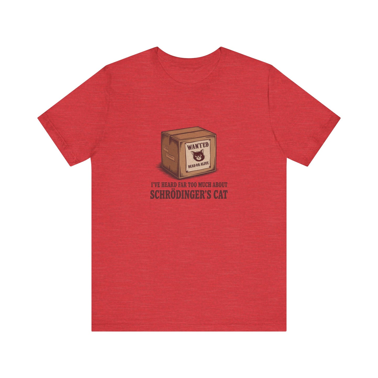 Schrödinger’s Cat — Big Bang Theory Retro Tee (Light)