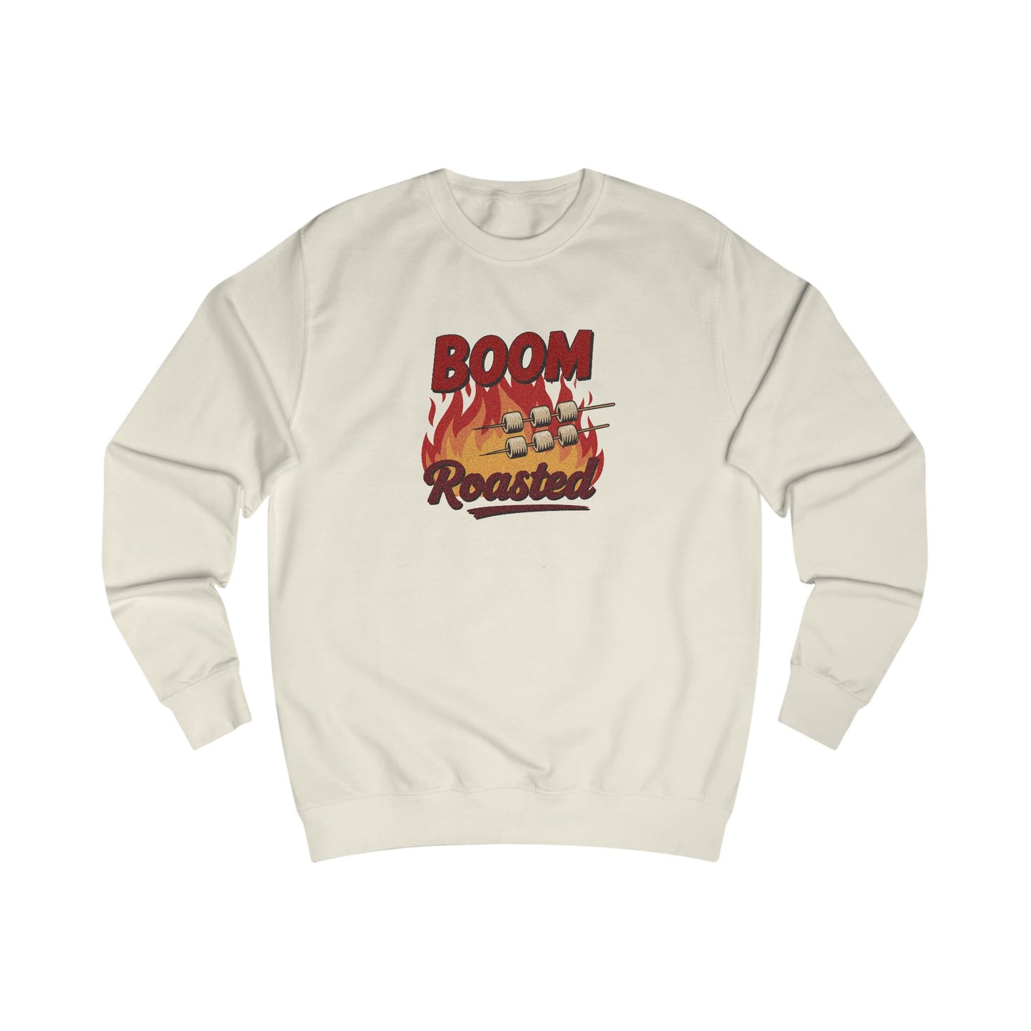 Boom, Roasted — Michael Scott Retro Sweatshirt (Light)