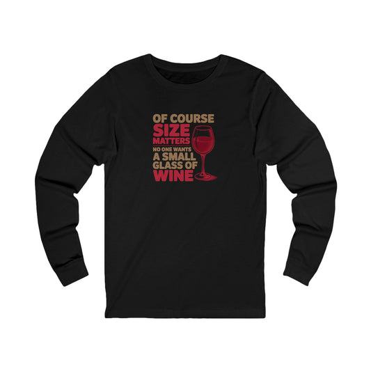 Big Glass Energy — Wine Lover Retro Long Sleeve (Dark)