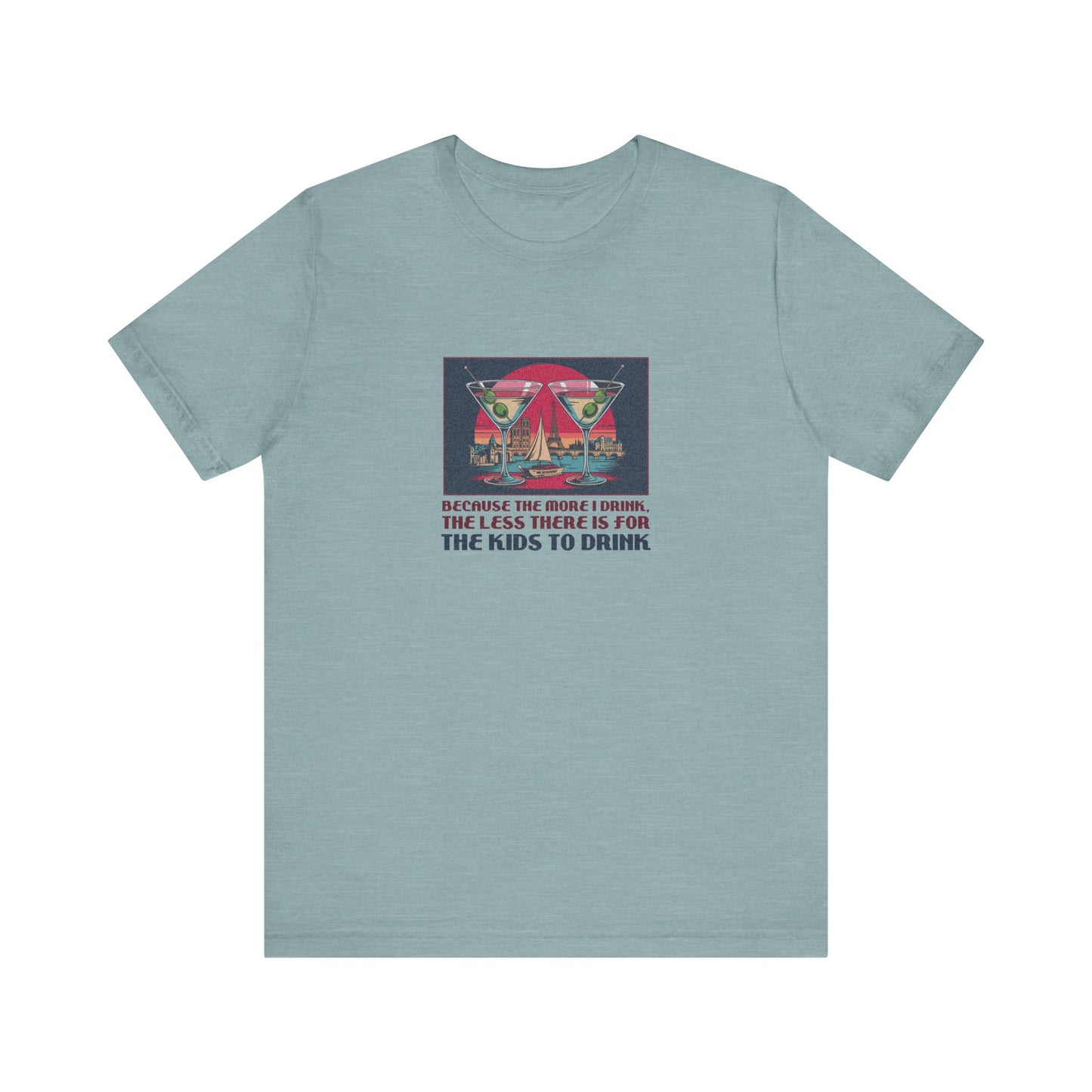 Open Bar (for the Kids) — Friends Retro Tee (Light)