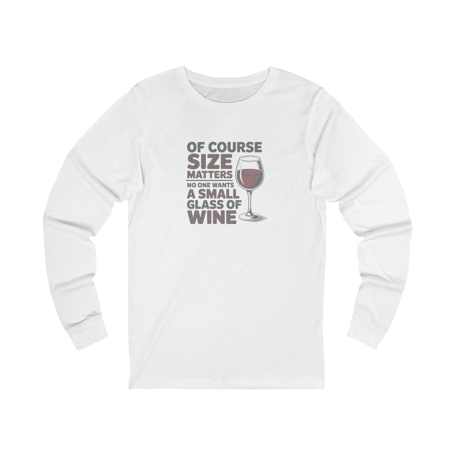 Big Glass Energy — Wine Lover Retro Long Sleeve (Light)