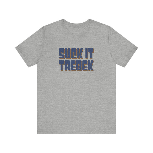 Suck It Trebek — SNL Celebrity Jeopardy Sketch Retro Tee (Light)
