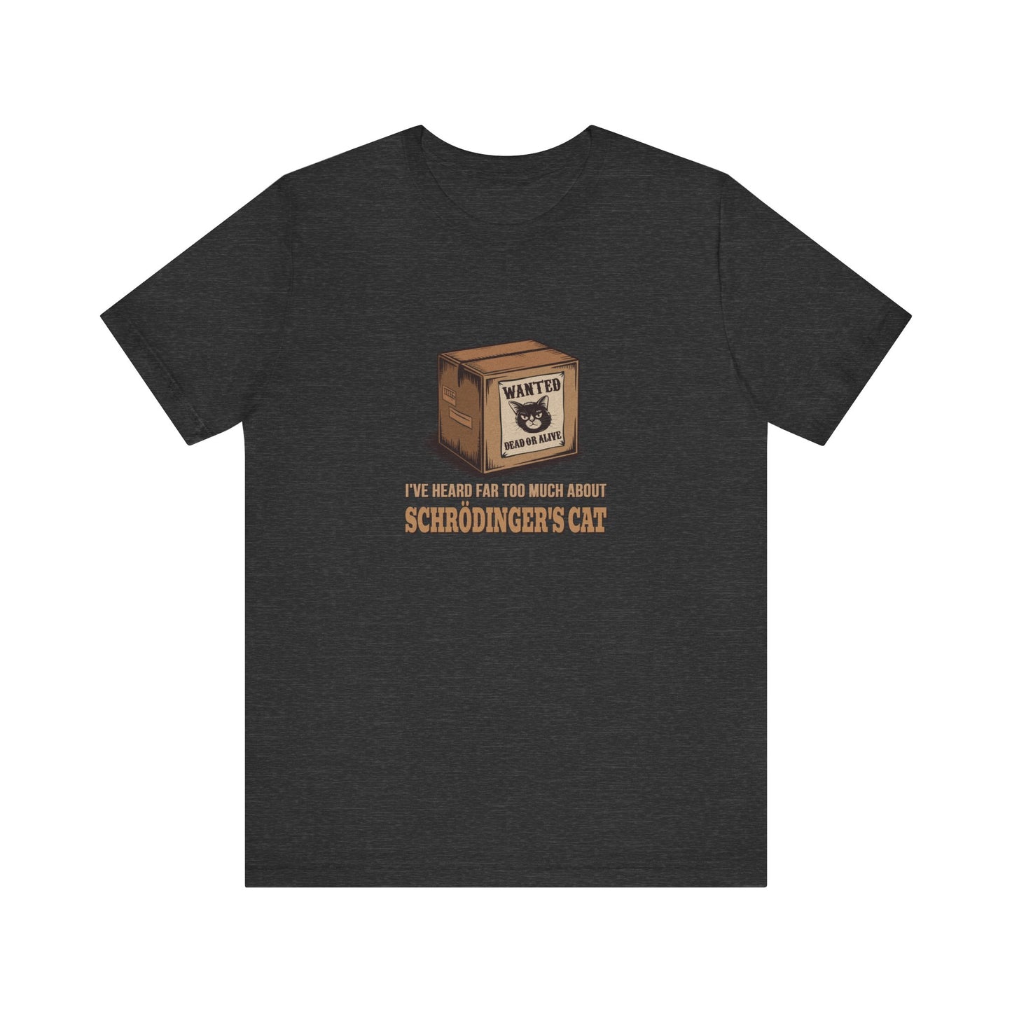 Schrödinger’s Cat — Big Bang Theory Retro Tee (Dark)