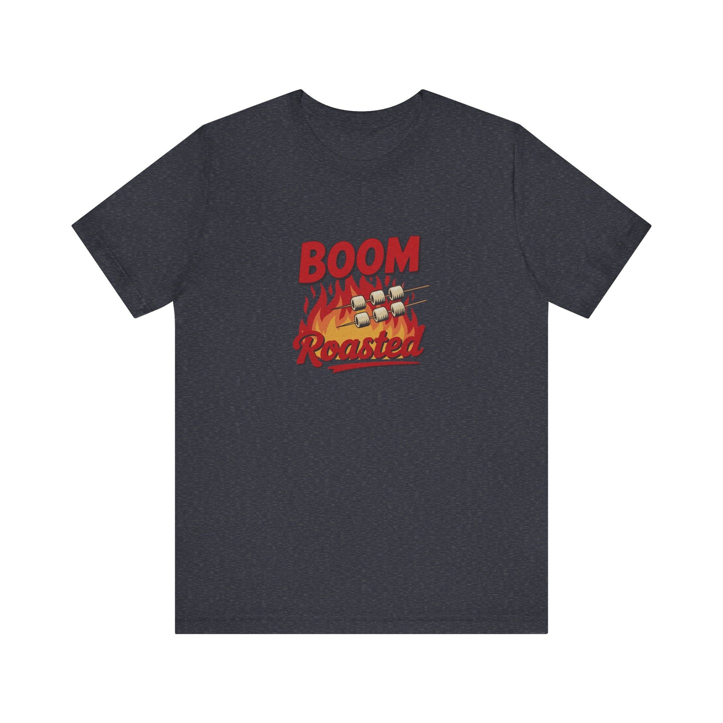 Boom, Roasted — Michael Scott Retro Tee (Dark)
