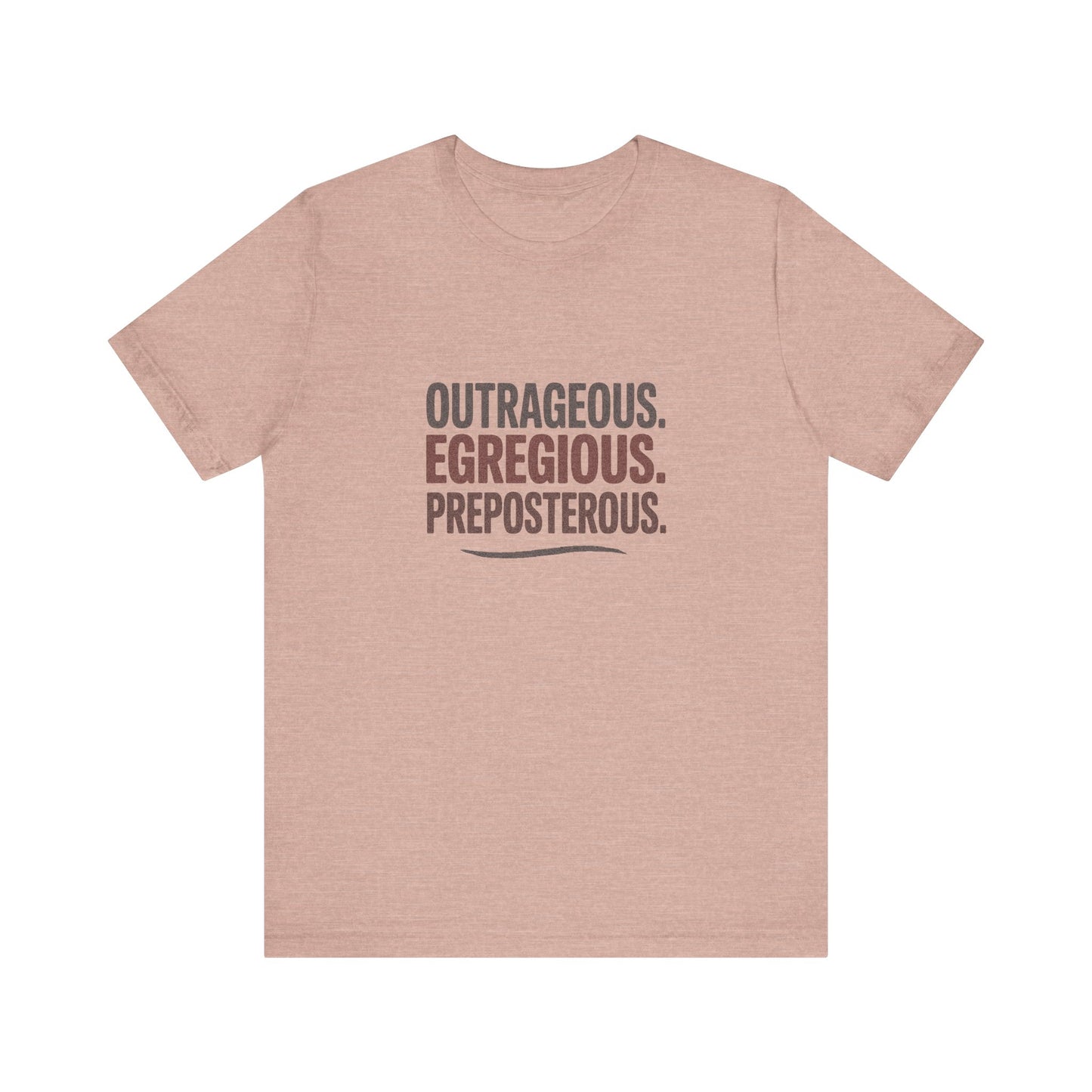 Outrageous Egregious Preposterous — Seinfeld Retro Tee (Light)