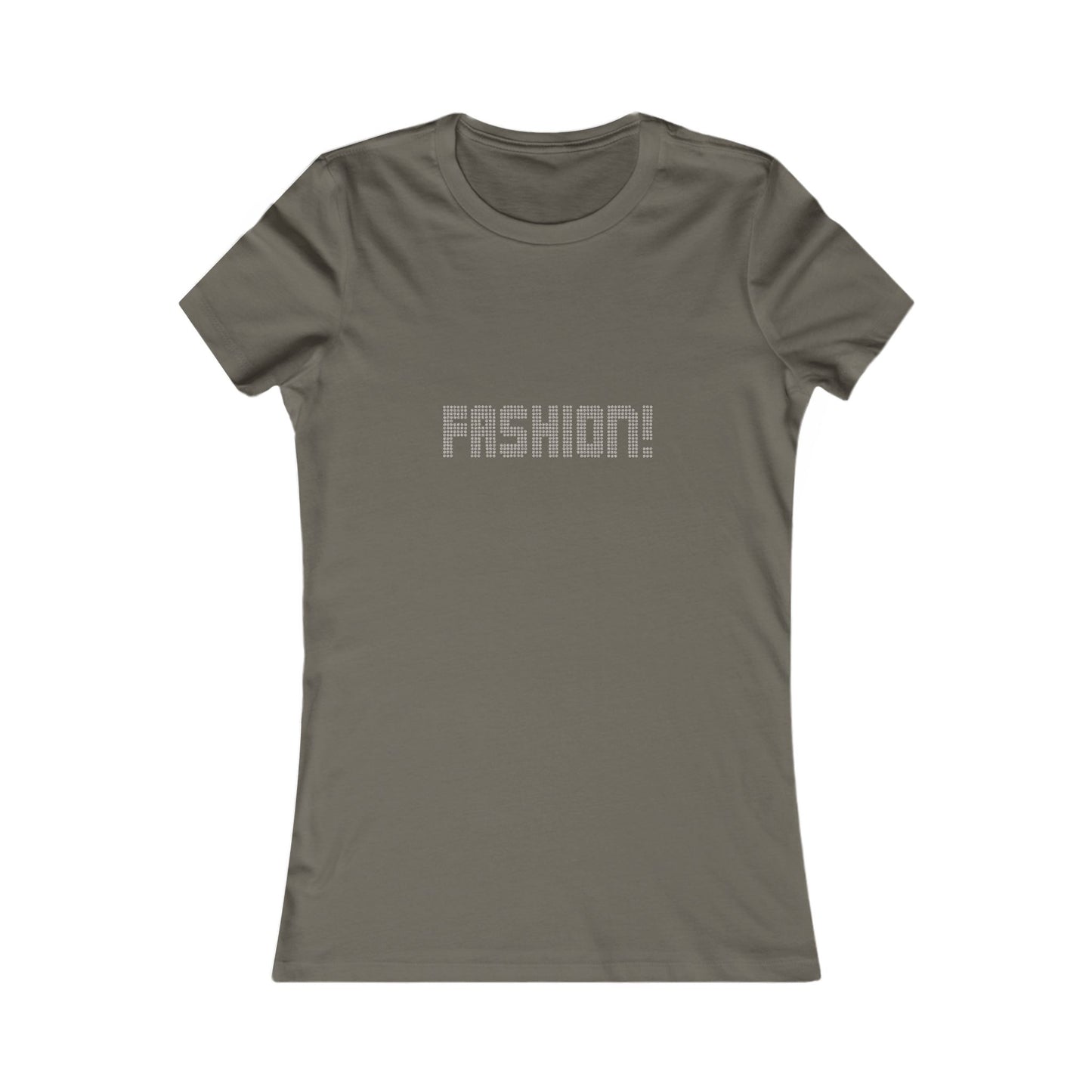 FASHION! — Psych Faux Rhinestones Women's Tee (Dark)