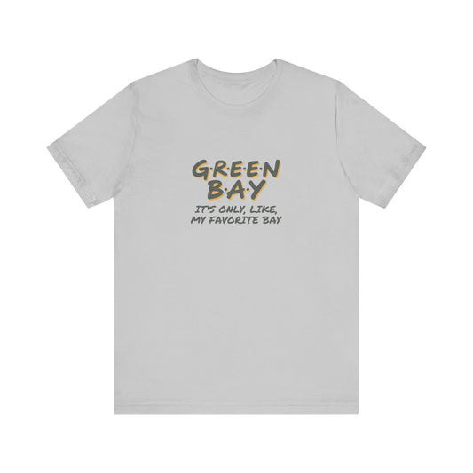 Green Bay (My Favorite Bay) — Phoebe Buffay Football Tee (Light)