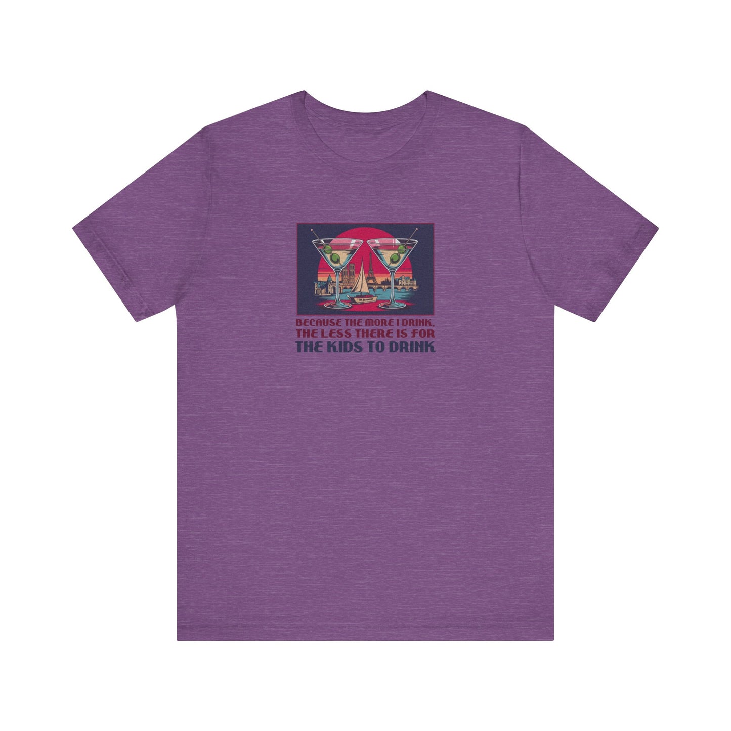 Open Bar (for the Kids) — Friends Retro Tee (Light)