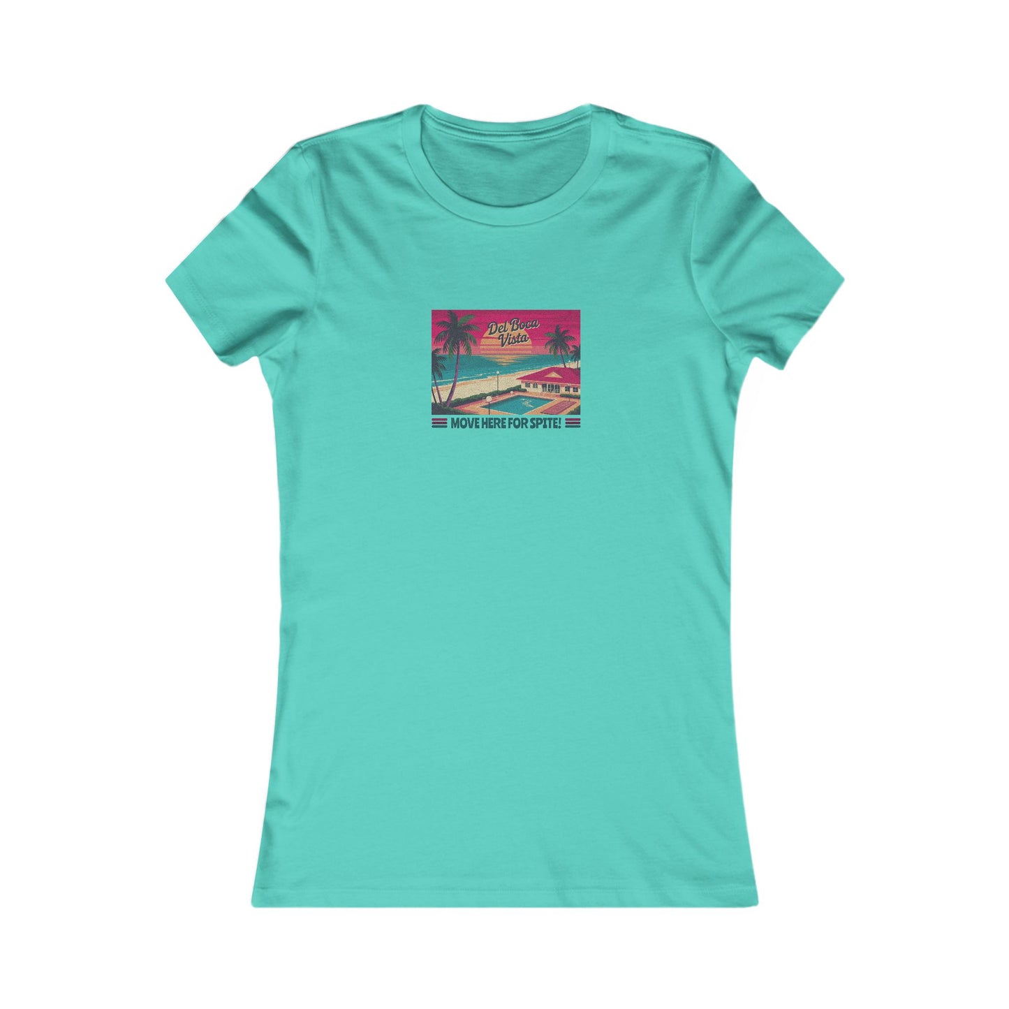 Del Boca Vista (Move Here For Spite!) — Seinfeld Women's Tee (Light)
