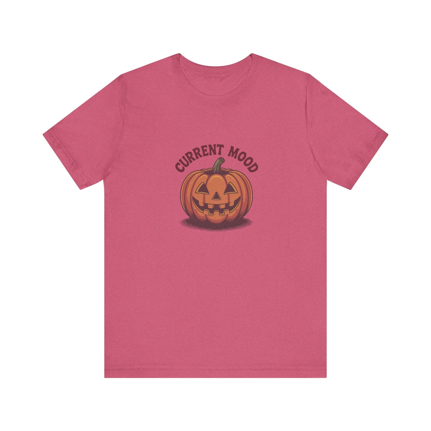 Current Mood (Vintage Jack) — Retro Halloween Tee (Light)