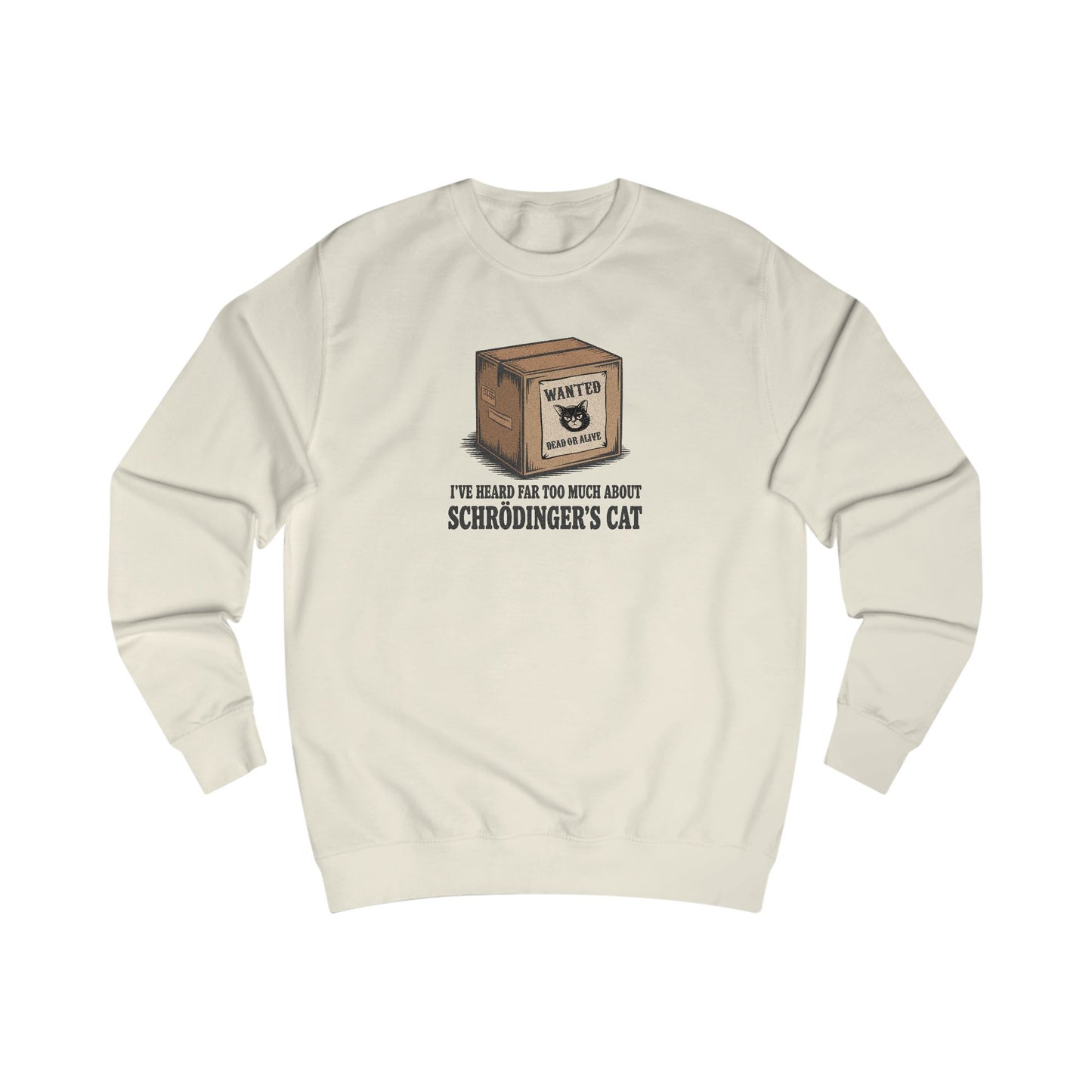 Schrödinger’s Cat — Big Bang Theory Retro Sweatshirt (Light)