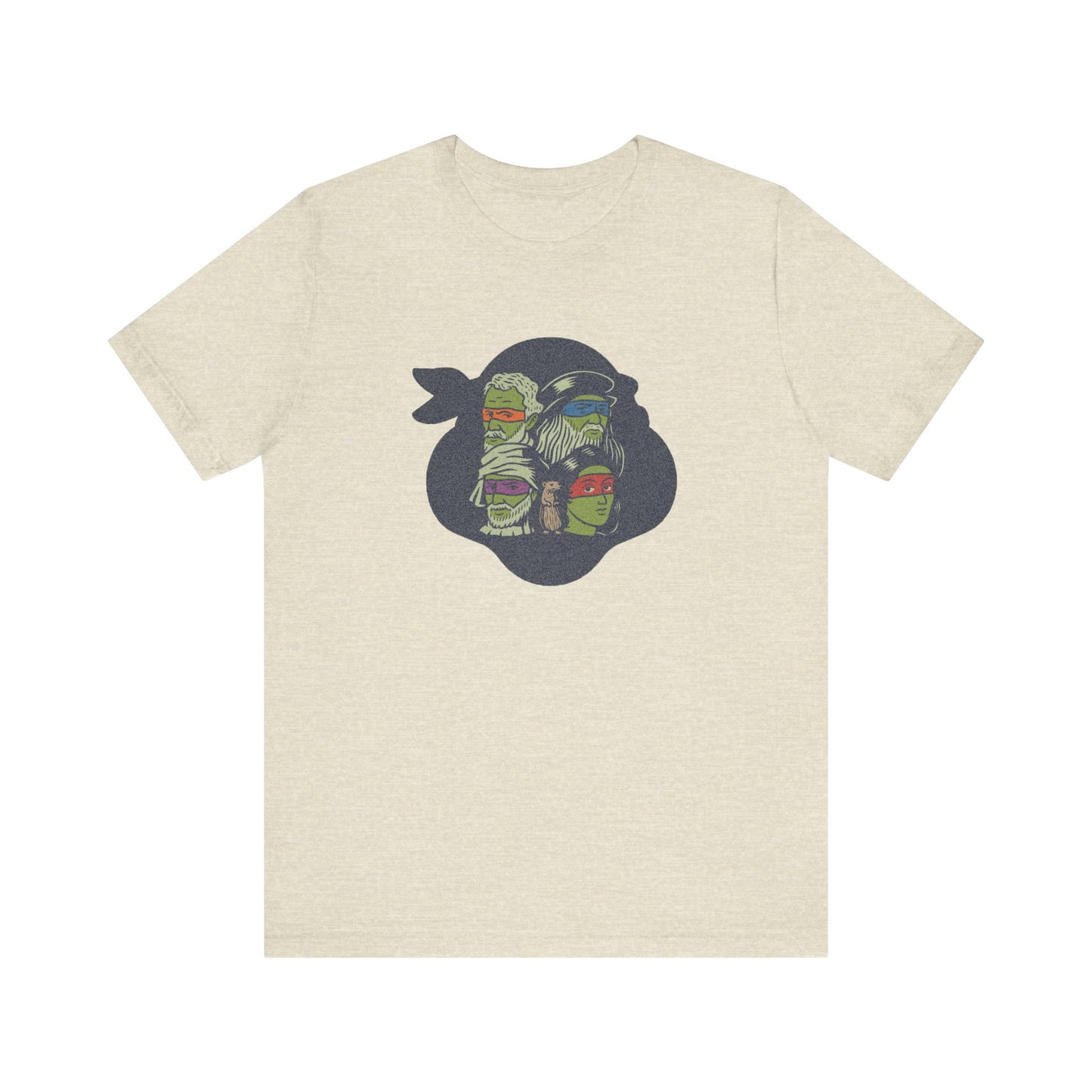 Renaissance Ninja Turtles — TMNT Retro Tee (Light)