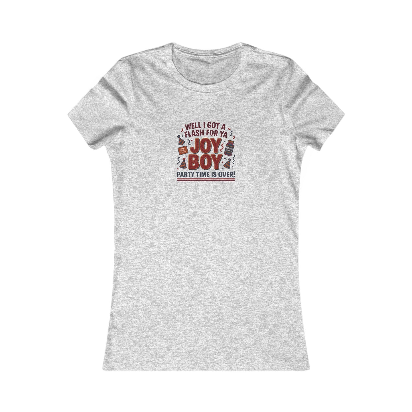 Joy Boy — Seinfeld Library Investigator Women's Tee (Light)
