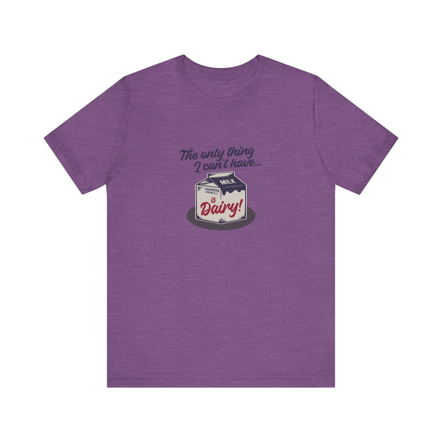 Can’t Have Dairy — Friends Jill Green Retro Tee (Light)