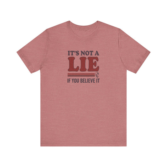 It’s Not a Lie, If You Believe It — George Costanza Retro Tee (Light)