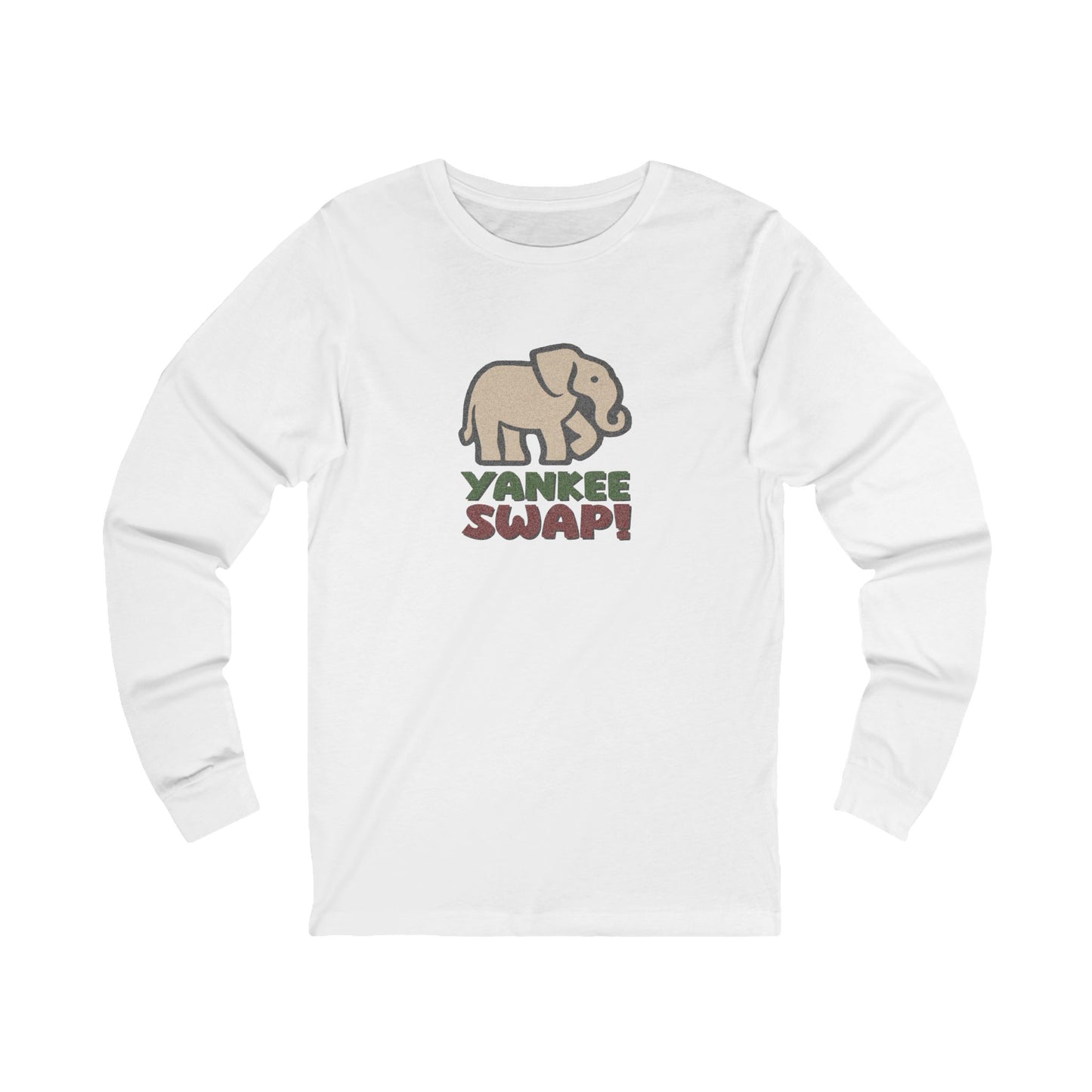 Yankee Swap! Christmas Party — Michael Scott Retro Long Sleeve (Light)