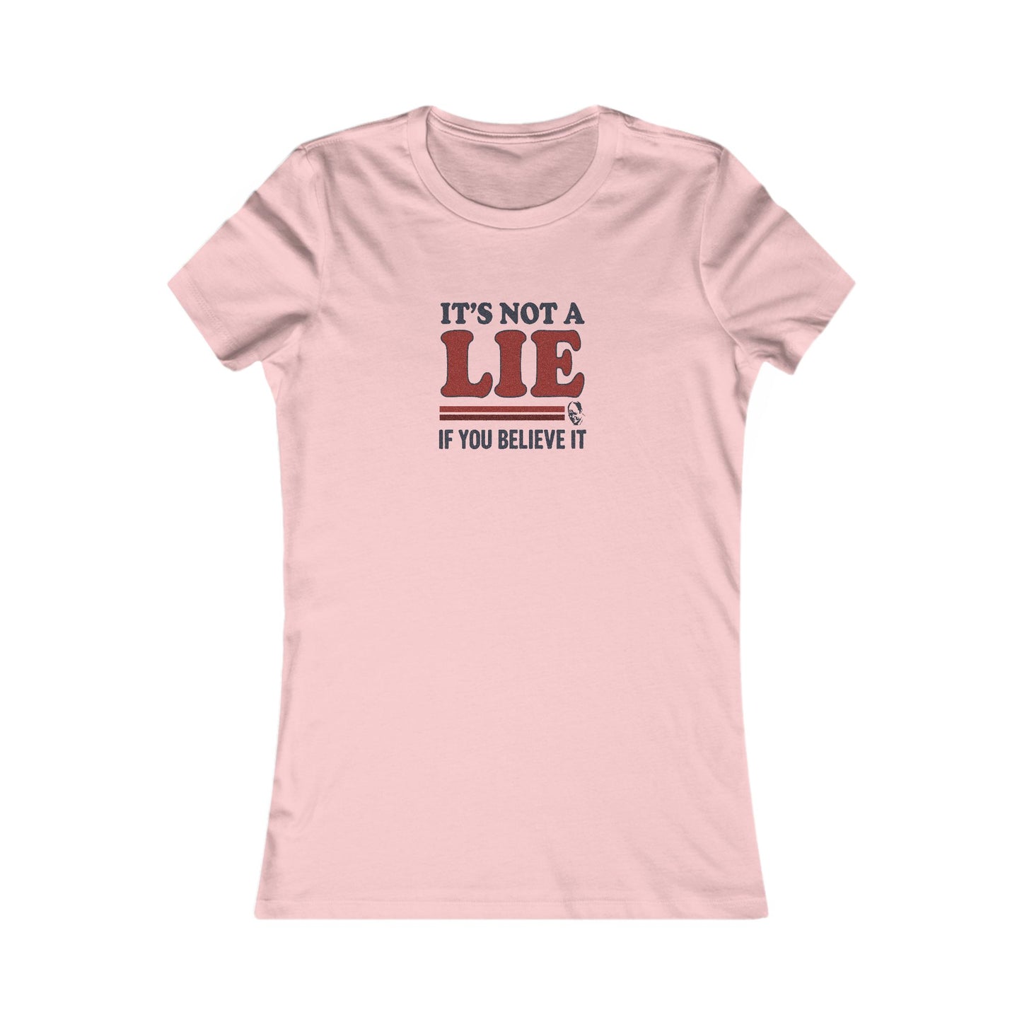 It’s Not a Lie, If You Believe It — George Costanza Retro Women's Tee (Light)