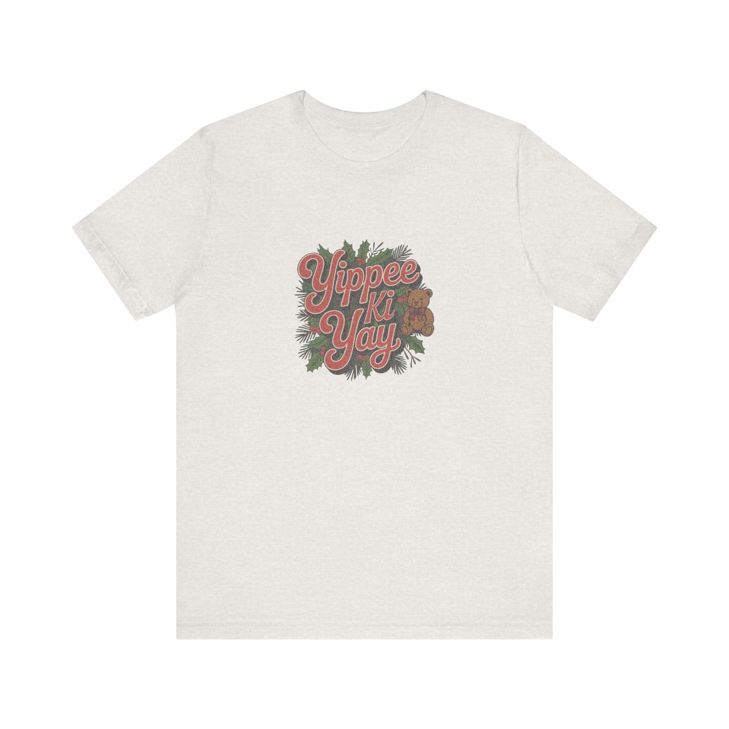 Yippee Ki Yay — Die Hard Retro Christmas Tee (Light)