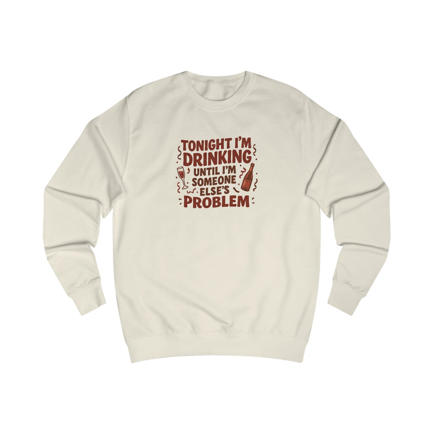 The Problem is Coming From Inside the Bar — Retro Sweatshirt (Light)