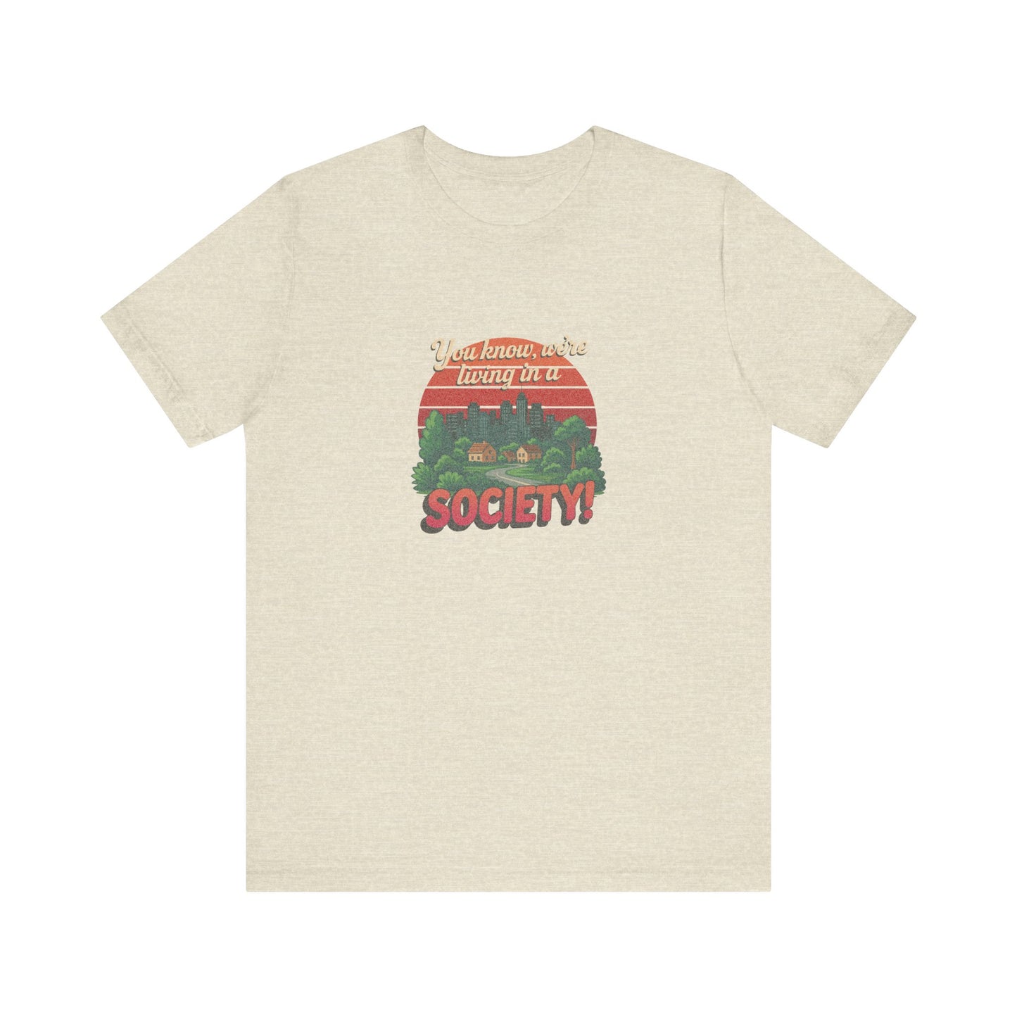 We’re Living in a Society! — Seinfeld Retro Tee (Light)