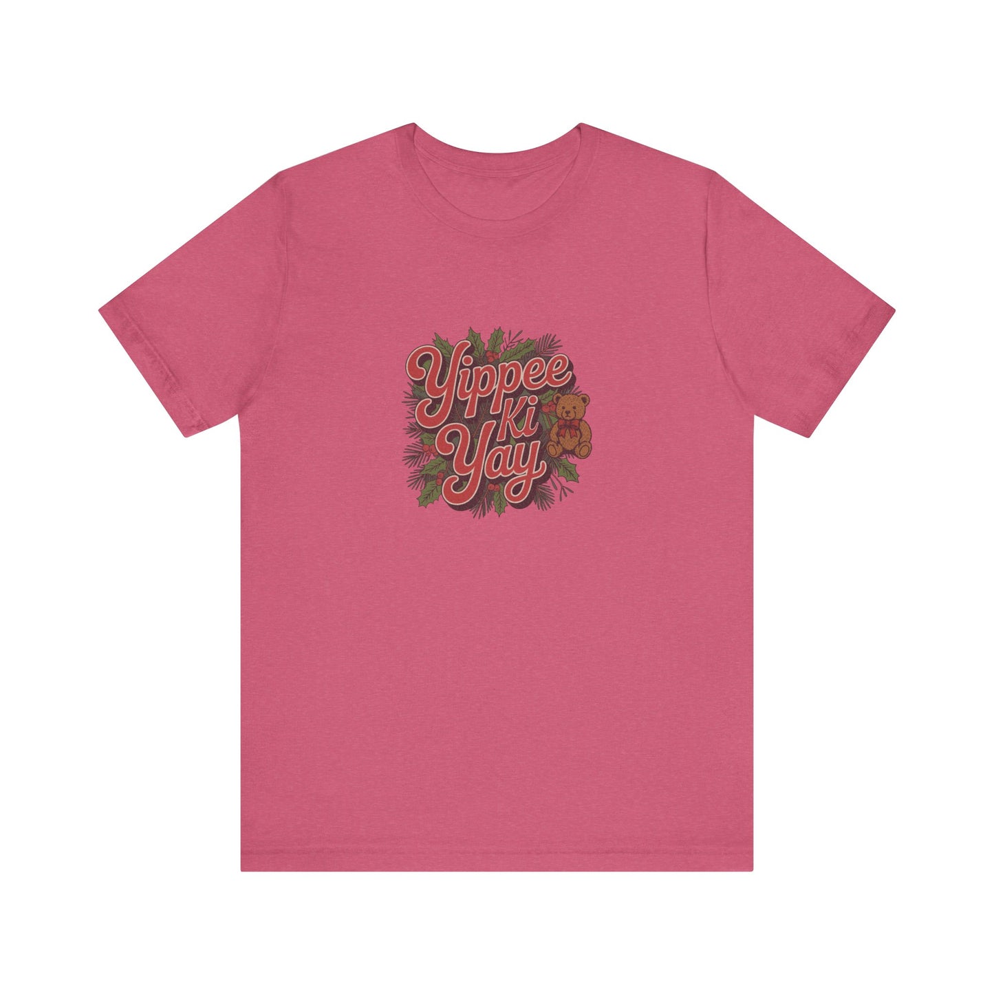 Yippee Ki Yay — Die Hard Retro Christmas Tee (Light)