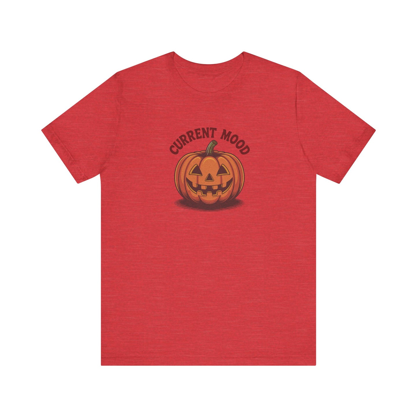 Current Mood (Vintage Jack) — Retro Halloween Tee (Light)