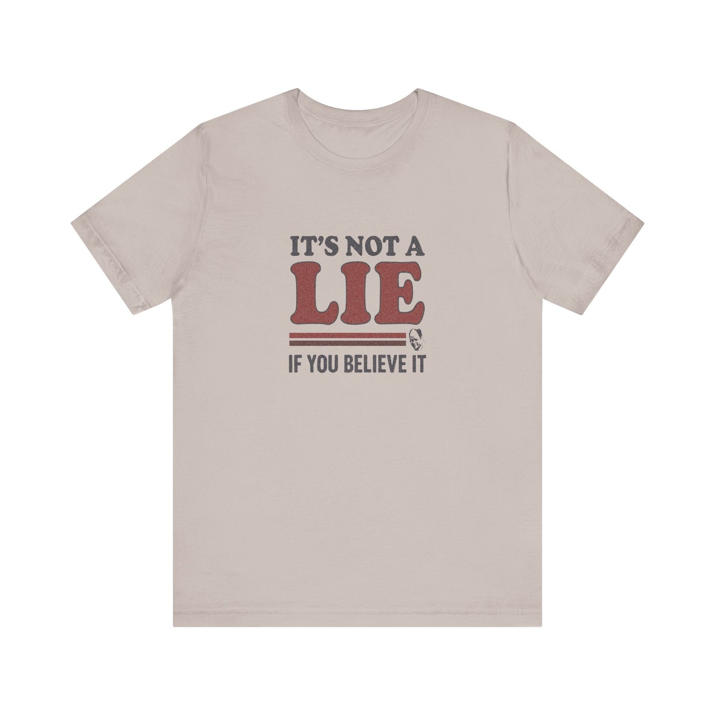 It’s Not a Lie, If You Believe It — George Costanza Retro Tee (Light)