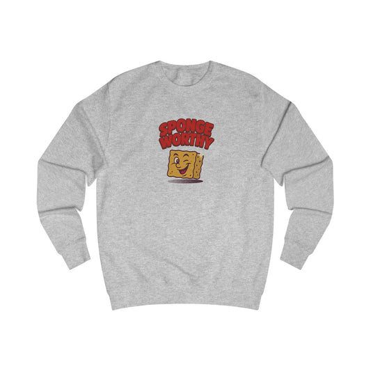 Spongeworthy — Seinfeld Retro Cartoon Sweatshirt (Light)