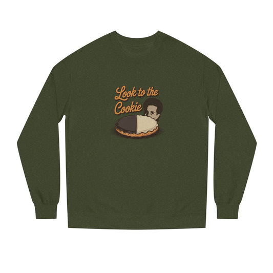 Look to the (Black-and-White) Cookie — Seinfeld Retro Sweatshirt (Dark)