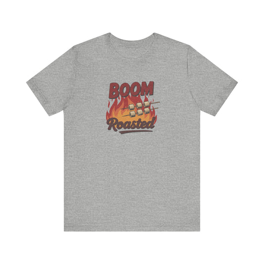Boom, Roasted — Michael Scott Retro Tee (Light)