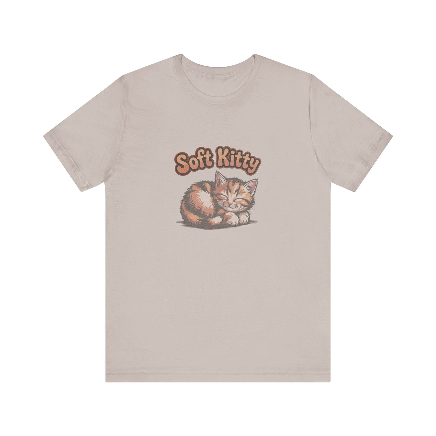 Soft Kitty Sick-Day Lullaby — Big Bang Theory Retro Tee (Light)