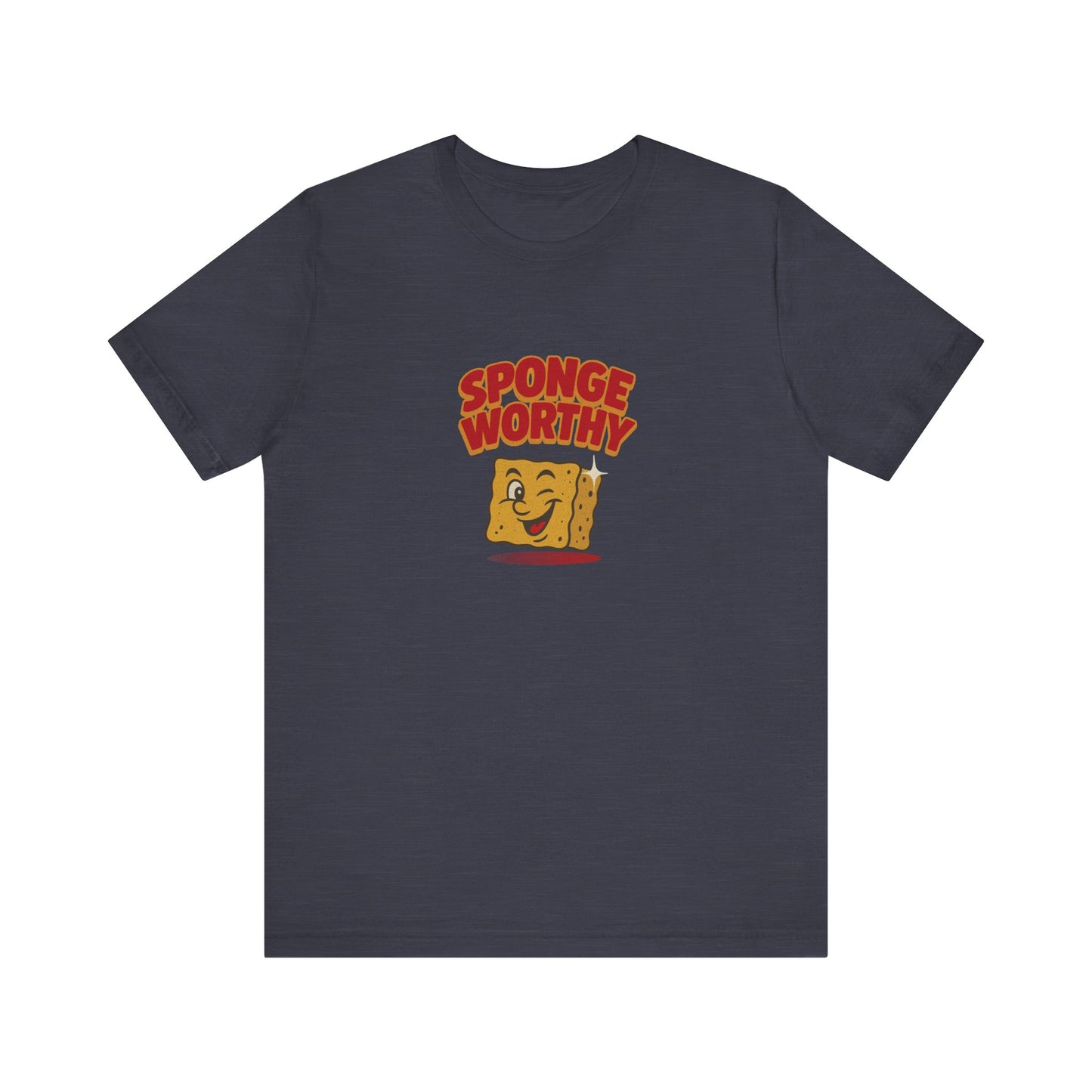 Spongeworthy — Seinfeld Retro Cartoon Tee (Dark)