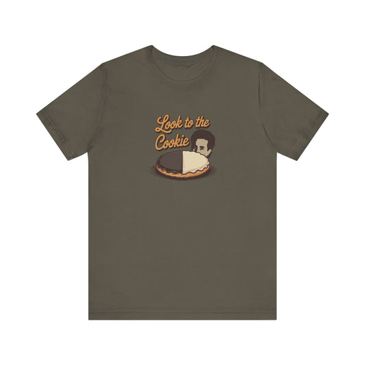 Look to the (Black-and-White) Cookie — Seinfeld Retro Tee (Dark)