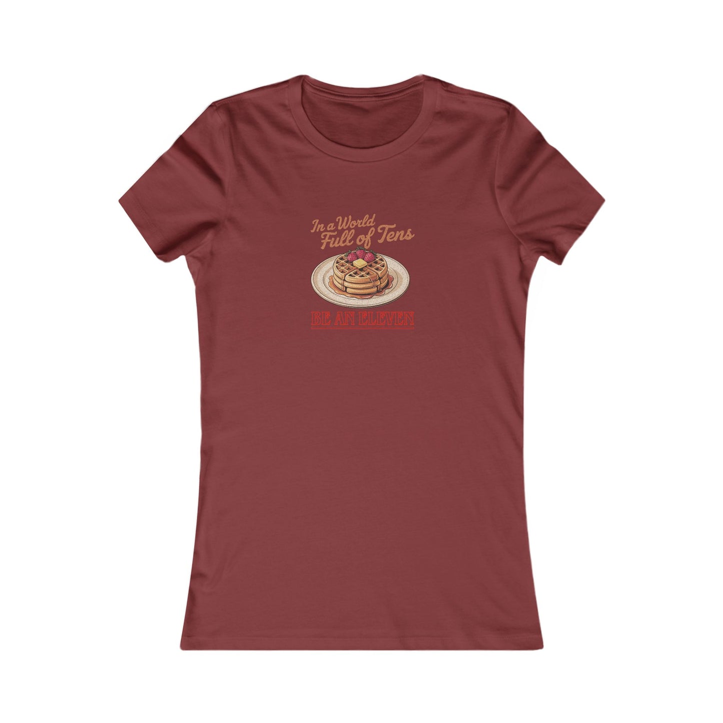 Be an Eleven — Stranger Things Retro Women's Tee (Dark)
