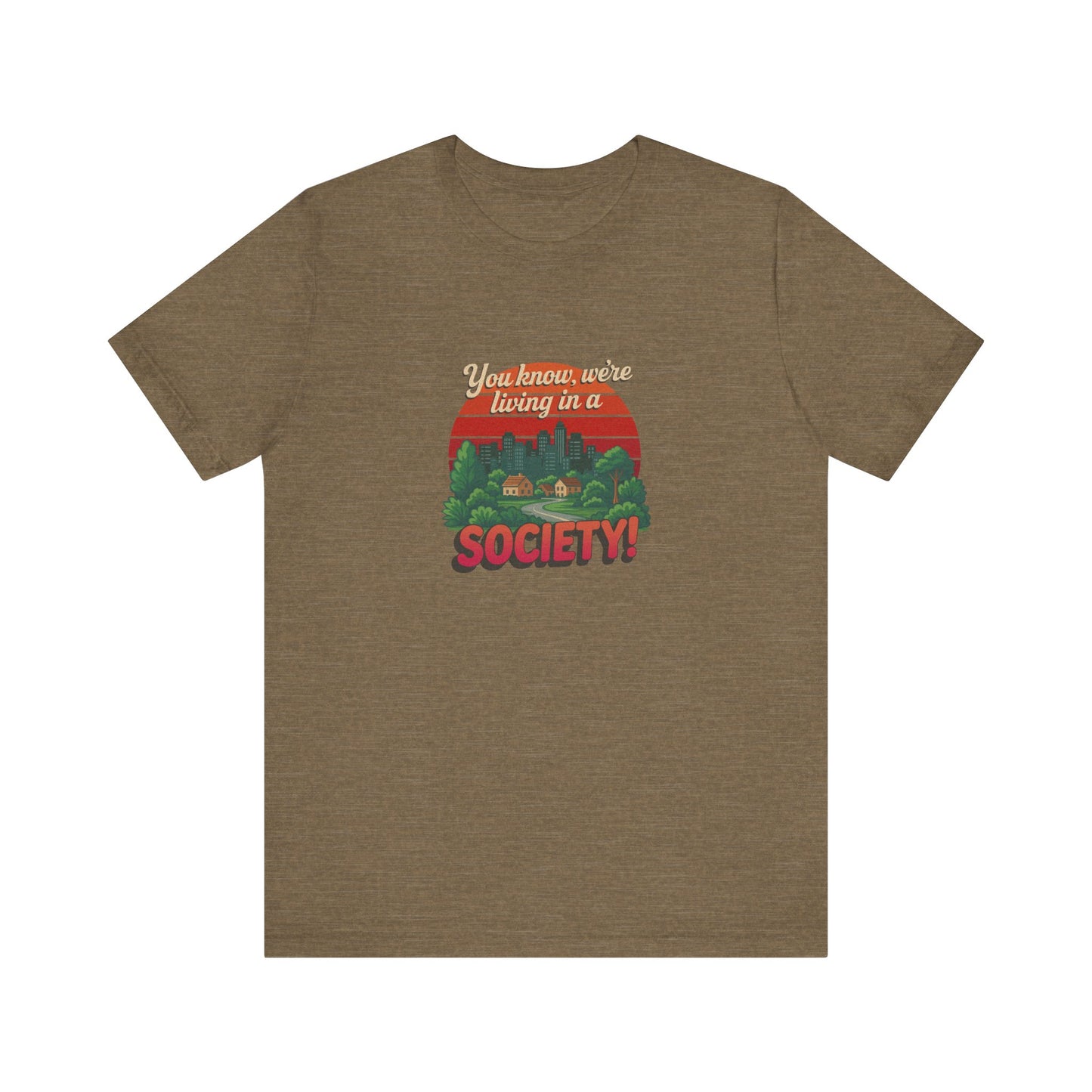 We’re Living in a Society! — Seinfeld Retro Tee (Light)