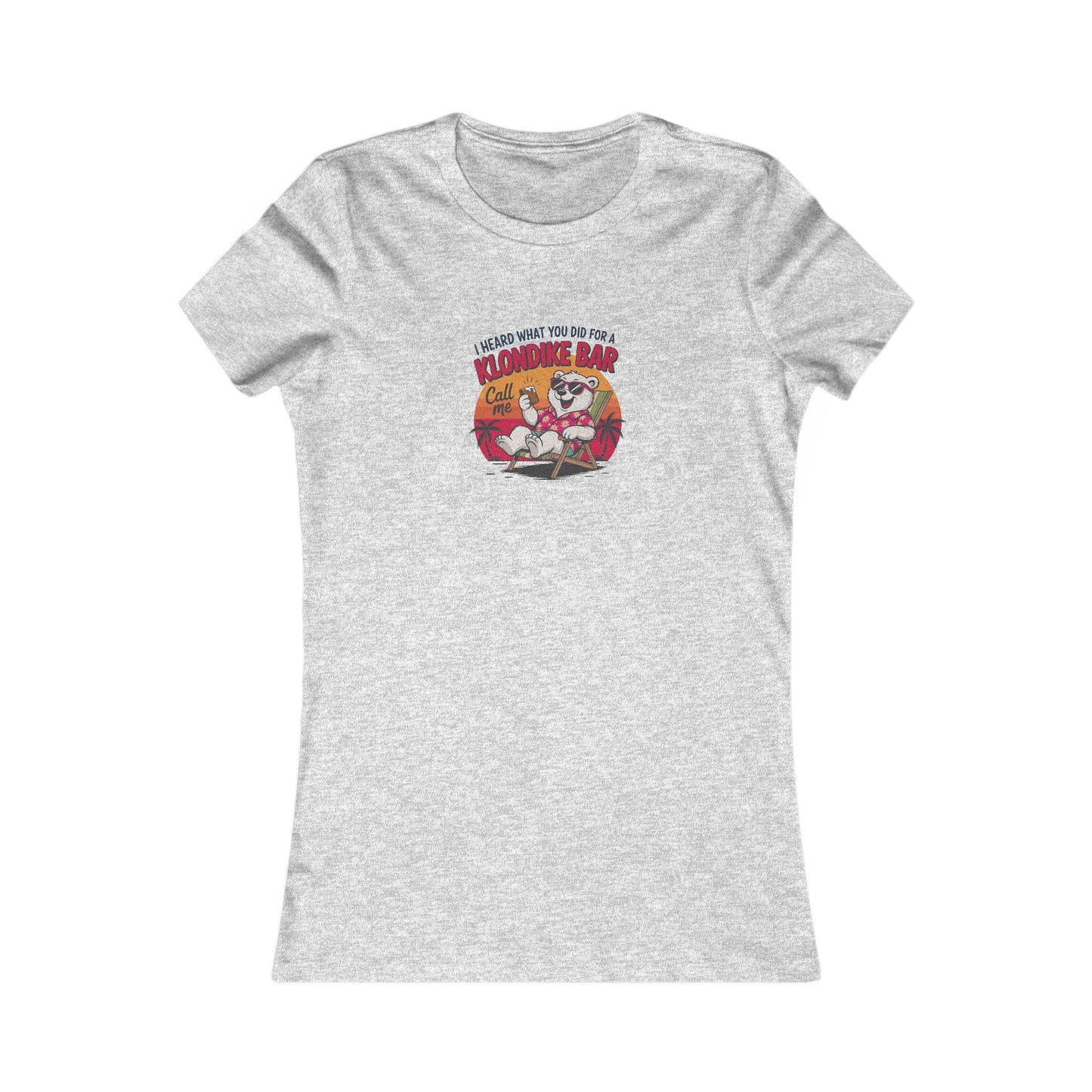 What You Did for a Klondike Bar — Retro Women's Tee (Light)