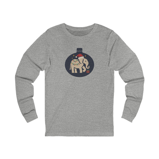 White Elephant Season — Retro Christmas Long Sleeve (Light)