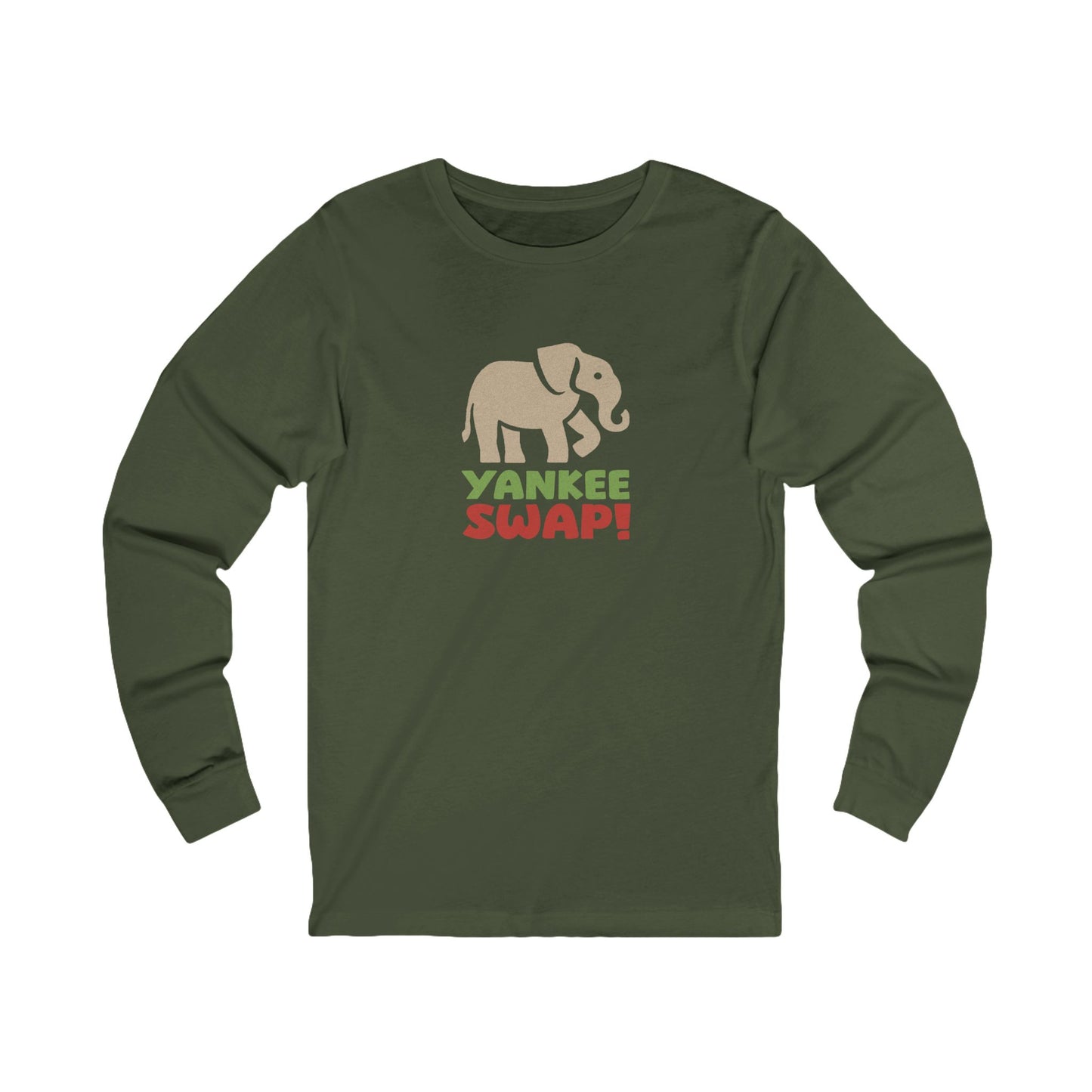 Yankee Swap! Christmas Party — Michael Scott Retro Long Sleeve (Dark)