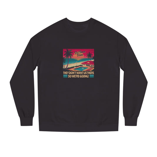 Del Boca Vista (We’re Going!) — Seinfeld Retro Sweatshirt (Dark)