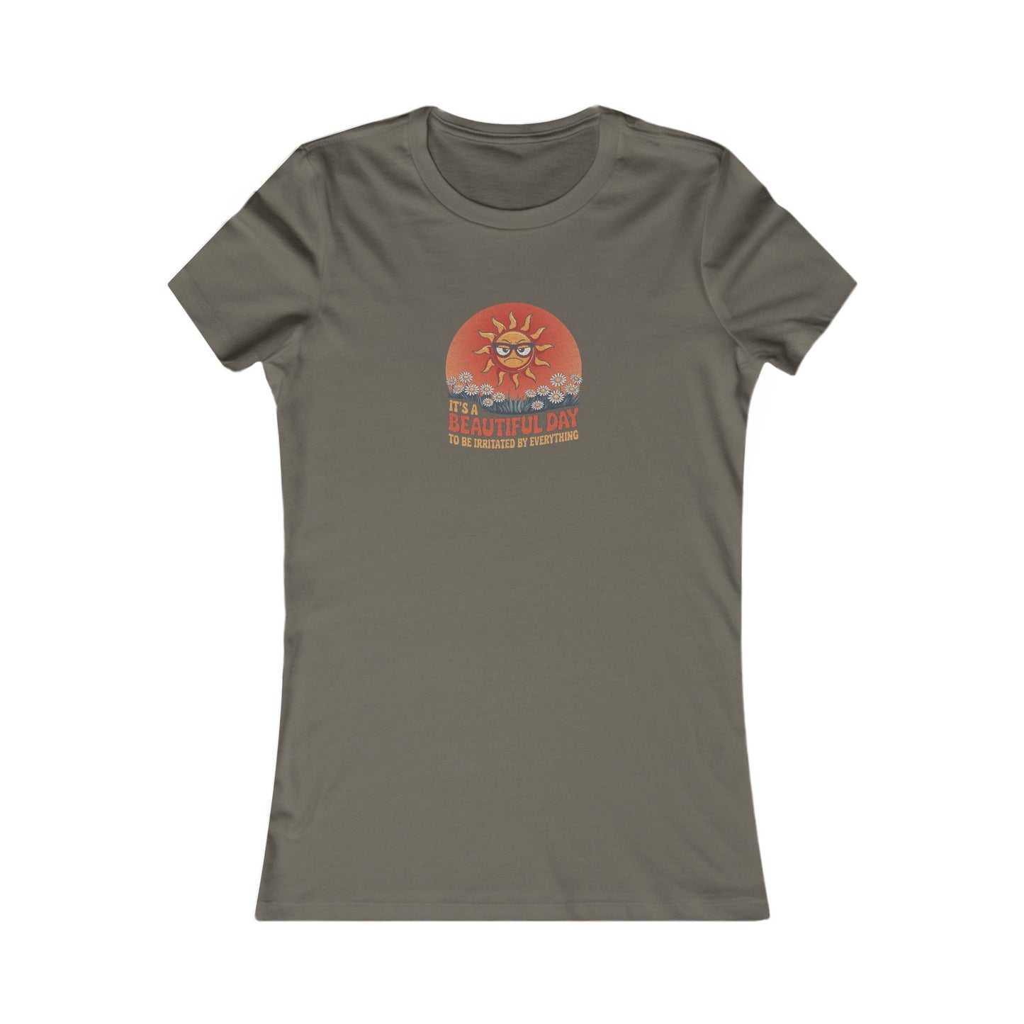 Beautiful Day To Be Irritated by Everything — Retro Women's Tee (Dark)
