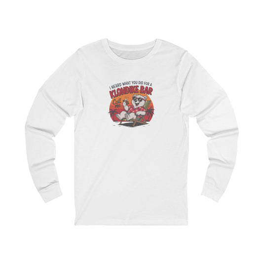 What You Did for a Klondike Bar — Retro Graphic Long Sleeve (Light)