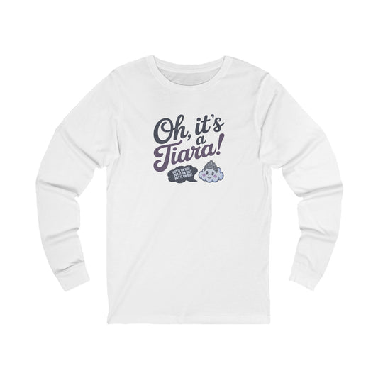 Oh, It’s a Tiara! (Put It On Me!) — Amy Farrah Fowler Retro Long Sleeve (Light)