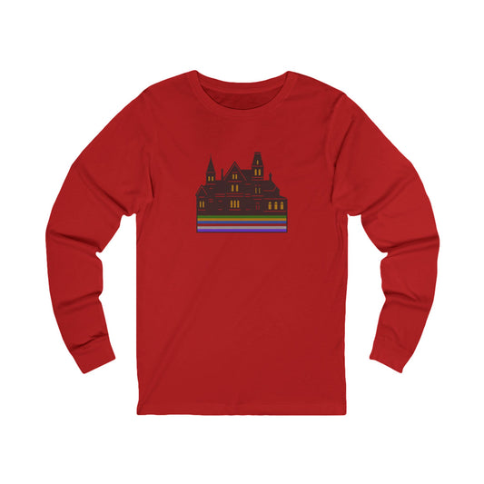 Welcome to Hill House (Off Route 41) — Clue Retro Long Sleeve (Light)