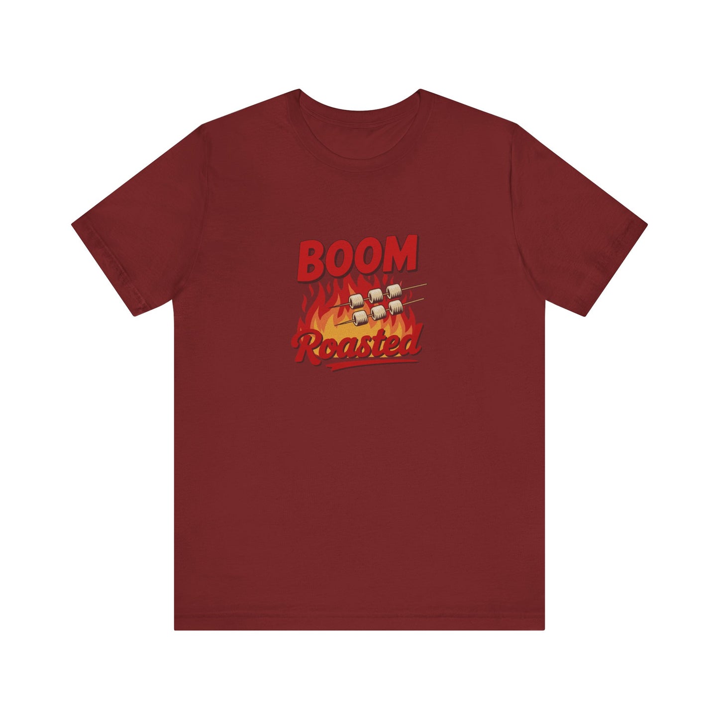 Boom, Roasted — Michael Scott Retro Tee (Dark)