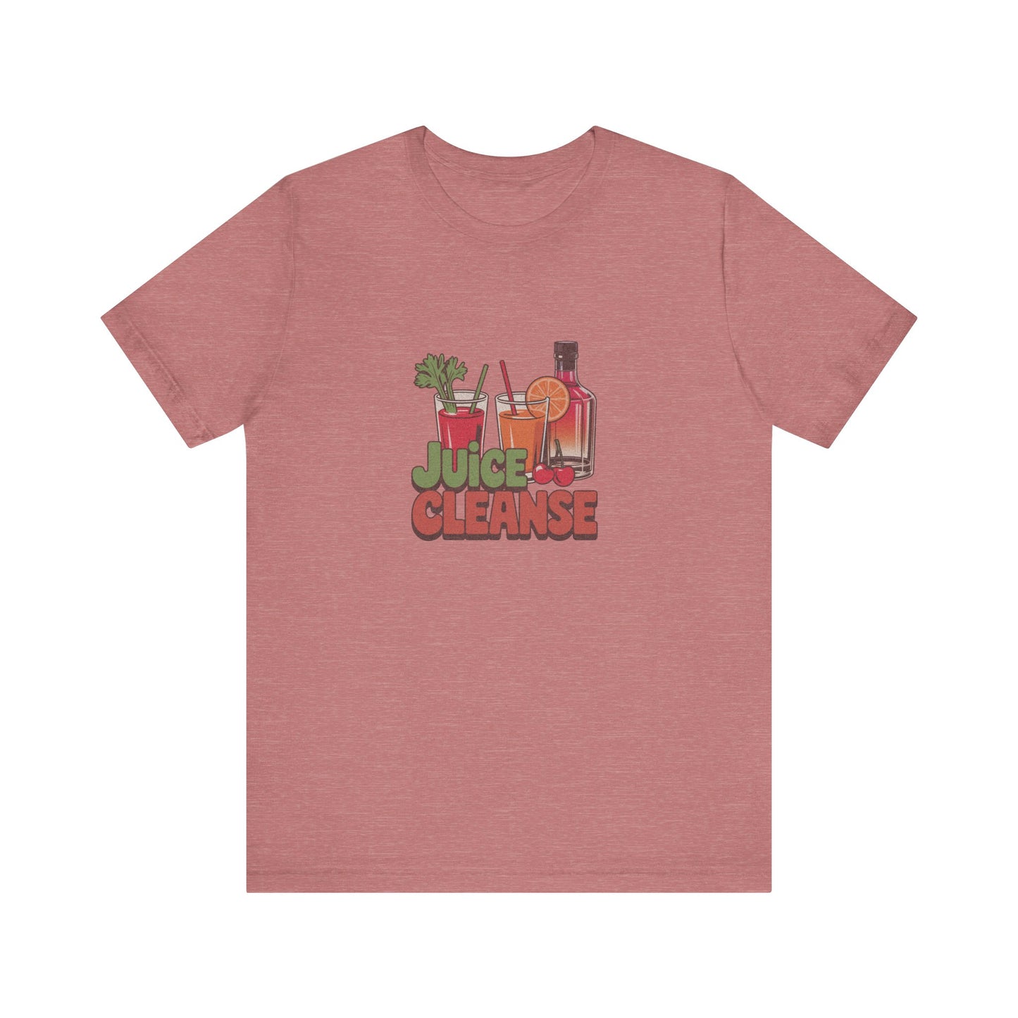 Juice Cleanse Liquid Diet — Boozy Brunch Retro Tee (Light)