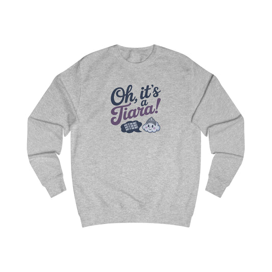 Oh, It’s a Tiara! (Put It On Me!) — Amy Farrah Fowler Retro Sweatshirt (Light)