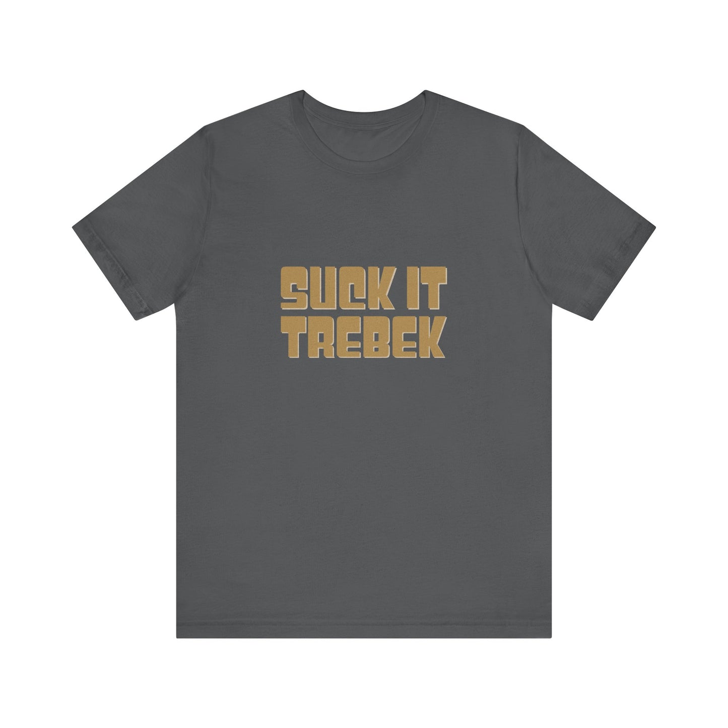 Suck It Trebek — SNL Celebrity Jeopardy Sketch Retro Tee (Dark)