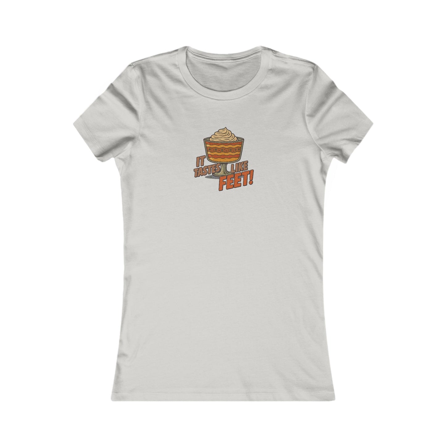 It Tastes Like Feet! — Thanksgiving Trifle Retro Women's Tee (Light)